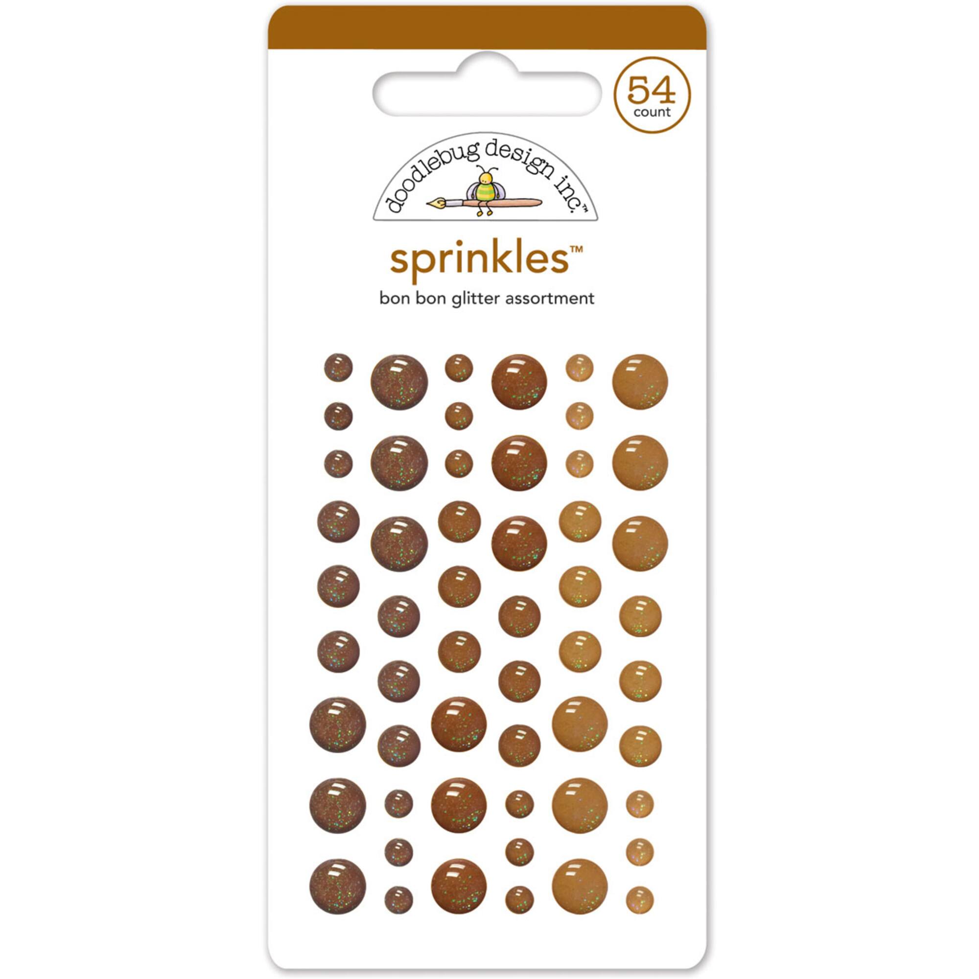Doodlebug Design Inc.™ Sprinkles™ Adhesive Glitter Enamel Dots